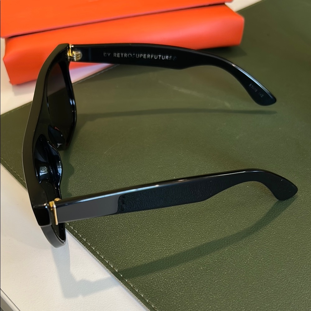 RETROSUPERFUTURE Black Sunglasses